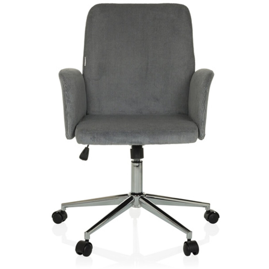 SOLAO CORD - Thuisgebruik bureaustoel Grijs afbeelding 1