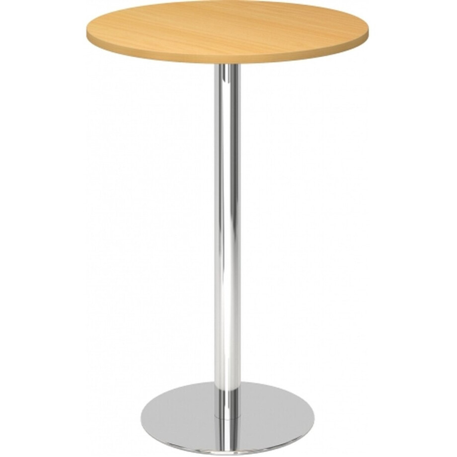 hjh OFFICE PRO Bistro H80R C - Systeem conferentietafel Beuken / Chroom hjh OFFICE PRO Bistro H80R C - Systeem conferentietafel Beuken / Chroom afbeelding 1