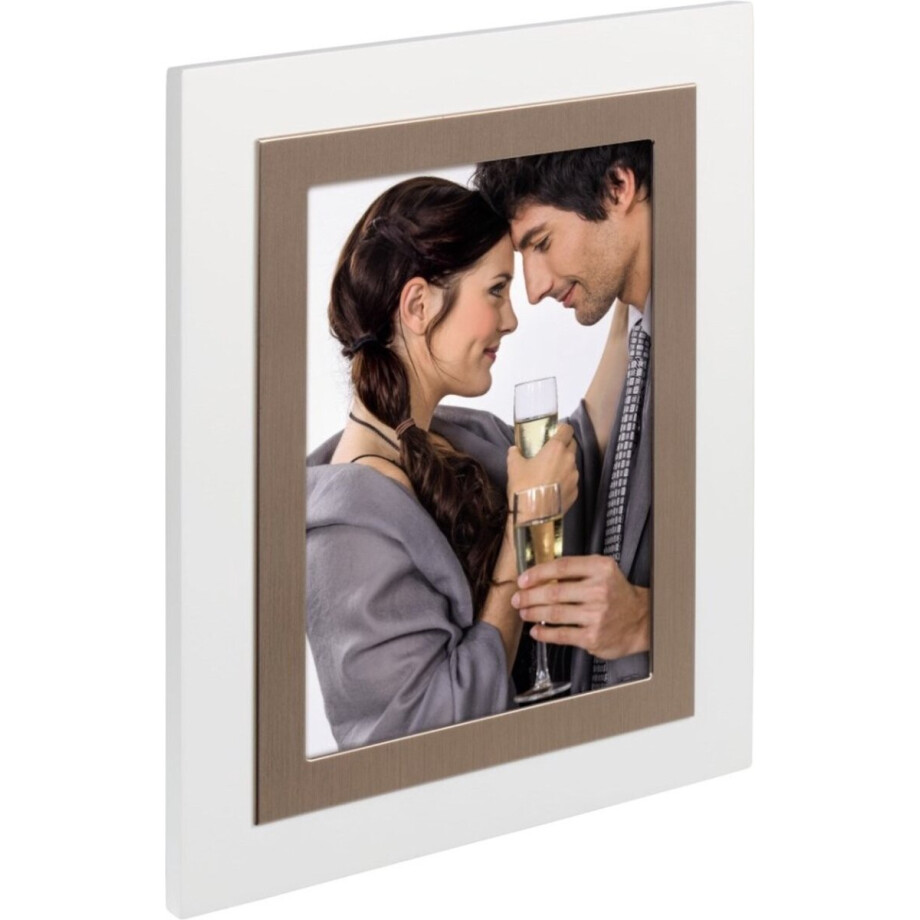 Hama Valdez, MDF, Goud, Wit, Enkele fotolijst, 10 x 15 cm afbeelding 1