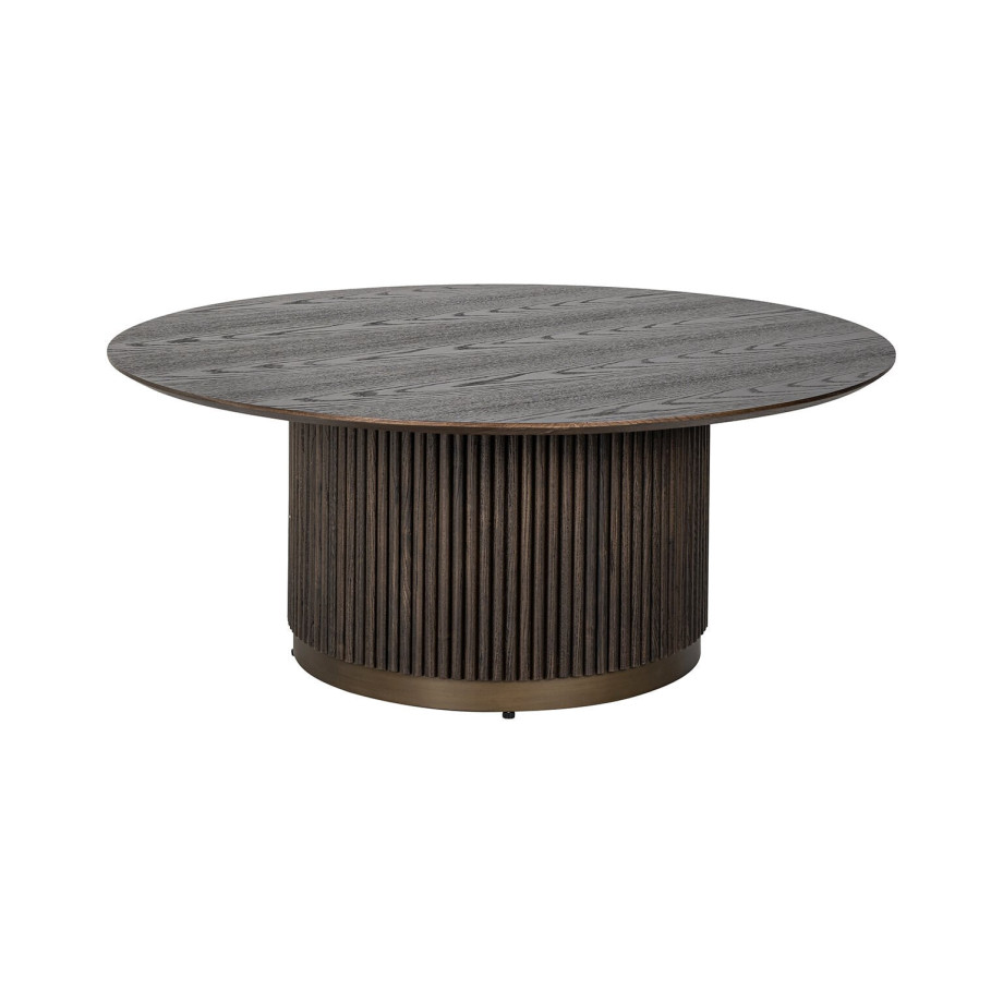 Richmond Ronde Salontafel 'Luxor' Eiken, 100cm afbeelding 1