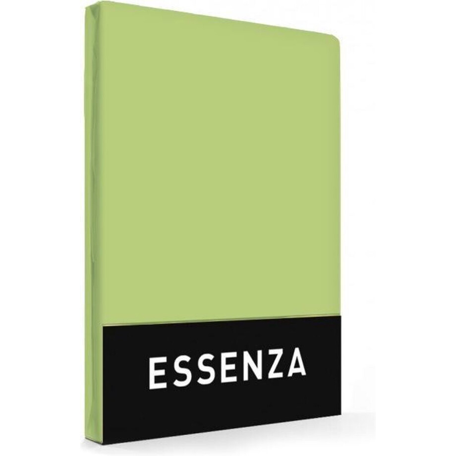 ESSENZA Premium Percale Hoeslaken Apple Green - 200x200 cm afbeelding 1