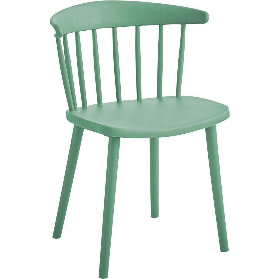 Leitmotiv - Stoel Viejo - Groen - 57x44x75 cm Leitmotiv - Stoel Viejo - Groen - 57x44x75 cm afbeelding 1