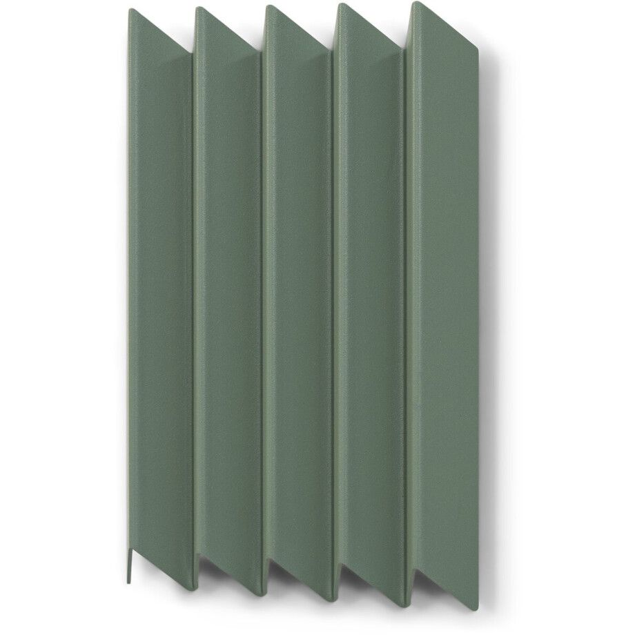 Spinder x BUDDE kapstok Sensu M - Dusty Green - 5 haken - Staal afbeelding 1
