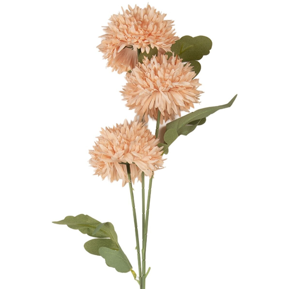 Clayre & Eef Kunstbloem - Zijden 64 cm Roze Kunststof Kunstbloemen afbeelding 1