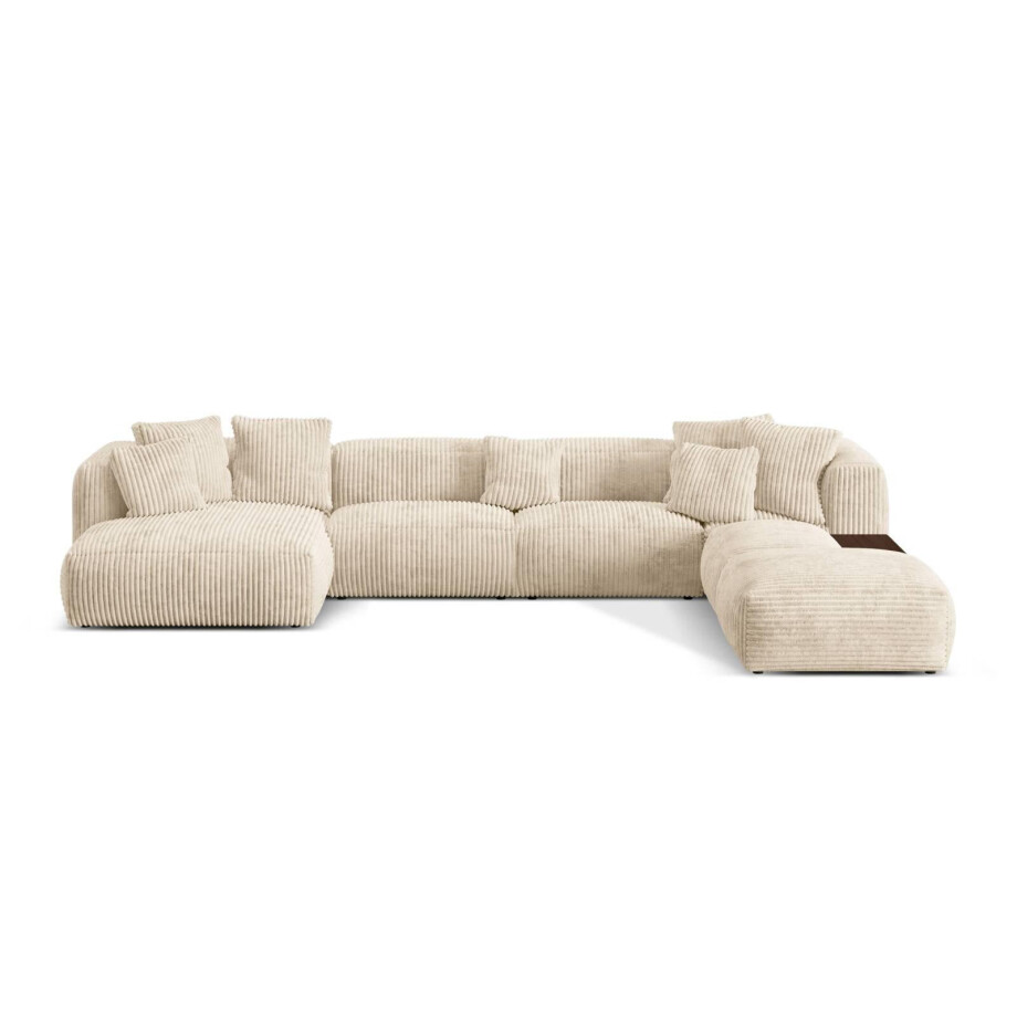 U-bank Martina ribstof rechts | Micadoni afbeelding 1