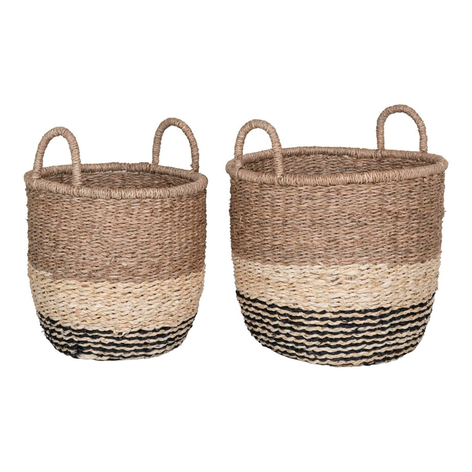 Set van 2 opbergmanden Lima zeegras | House Nordic afbeelding 1