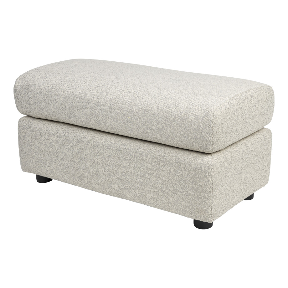 Zuiver Hocker 'Mississippi' kleur Beige afbeelding 