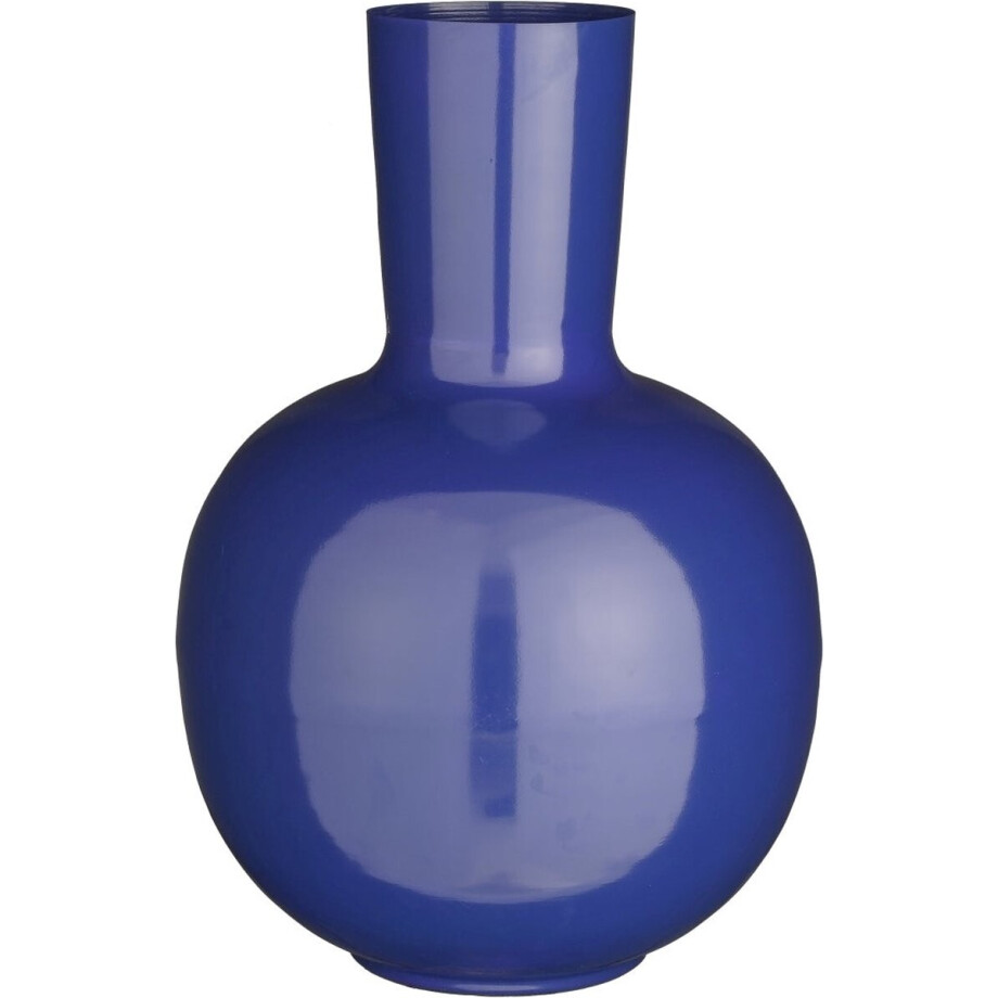 Mica Decorations Dara Vaas - 38x38x57 cm - Ijzer - Blauw afbeelding 1