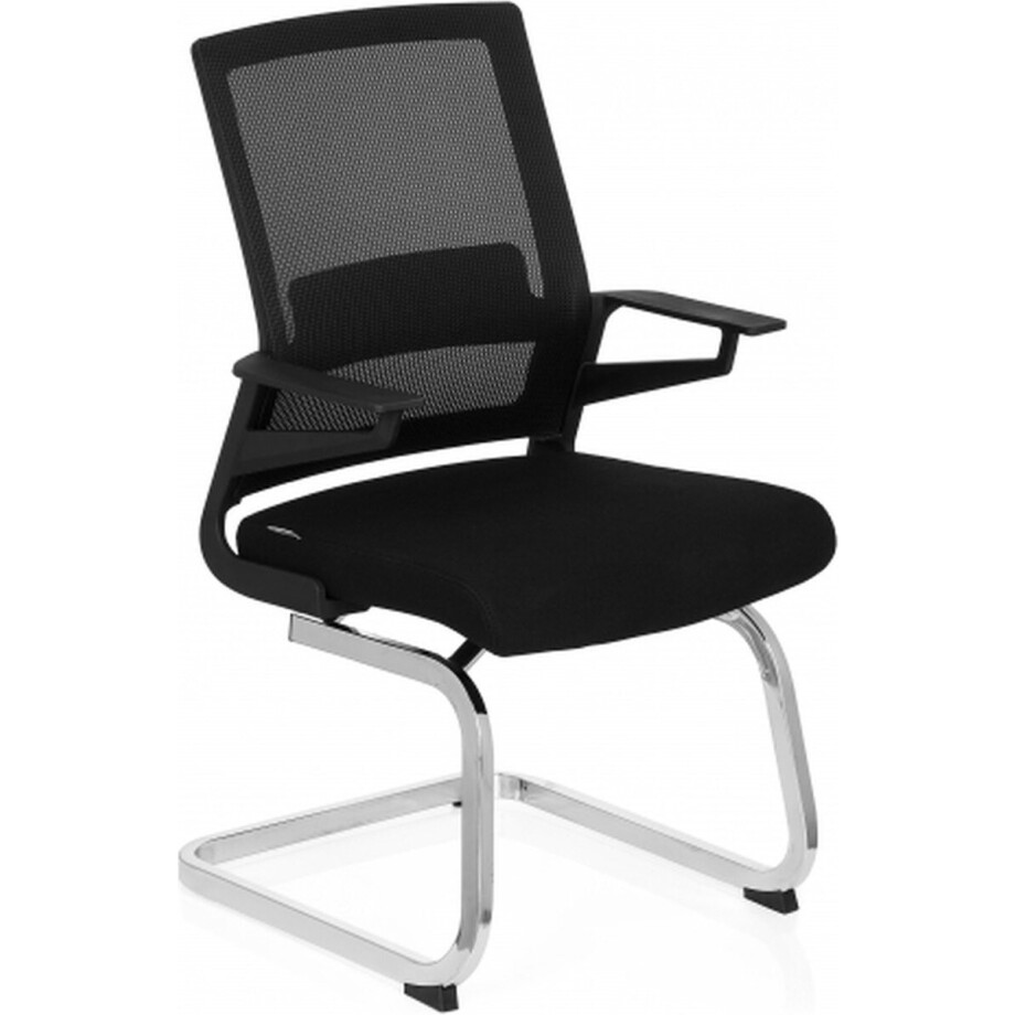 Vergaderstoel - Met Armleuning - Stof - Zwart - Inventor V Vergaderstoel - Met Armleuning - Stof - Zwart - Inventor V afbeelding 1