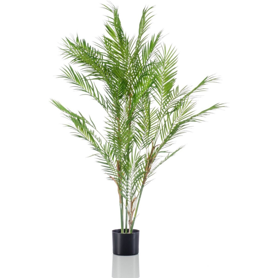 Emerald - Kunstplant Chamaedorea Palm 120cm - Kunstplant voor binnen afbeelding 1