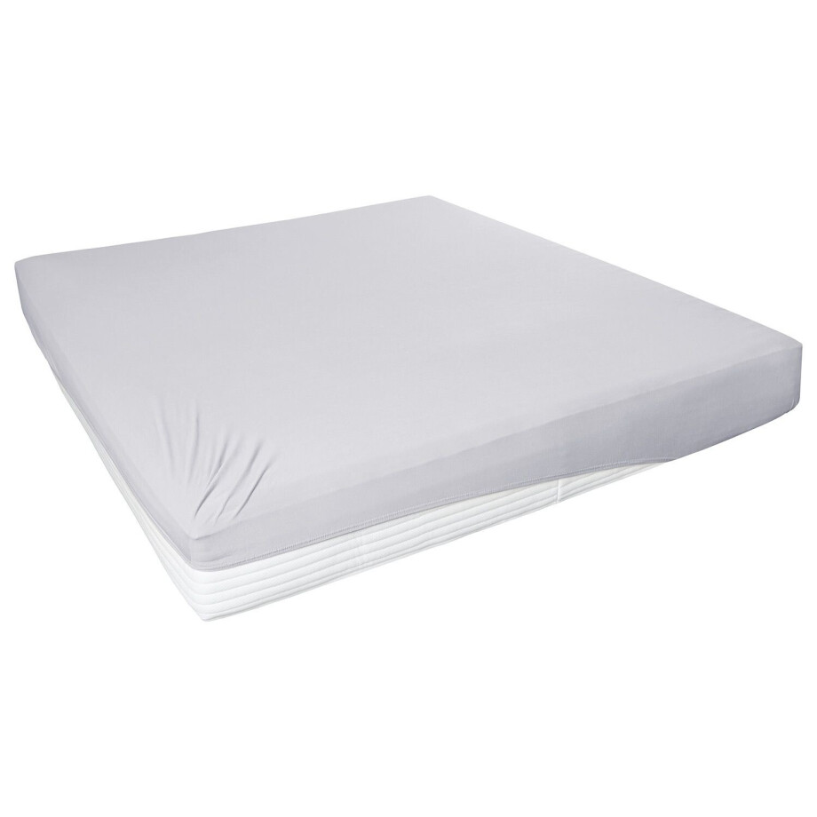 PRIMERA Jersey hoeslaken, 90-200 x 200 cm (Lichtgrijs, 180 - 200 x 200 cm) PRIMERA Jersey hoeslaken, 90-200 x 200 cm (Lichtgrijs, 180 - 200 x 200 cm) afbeelding 1