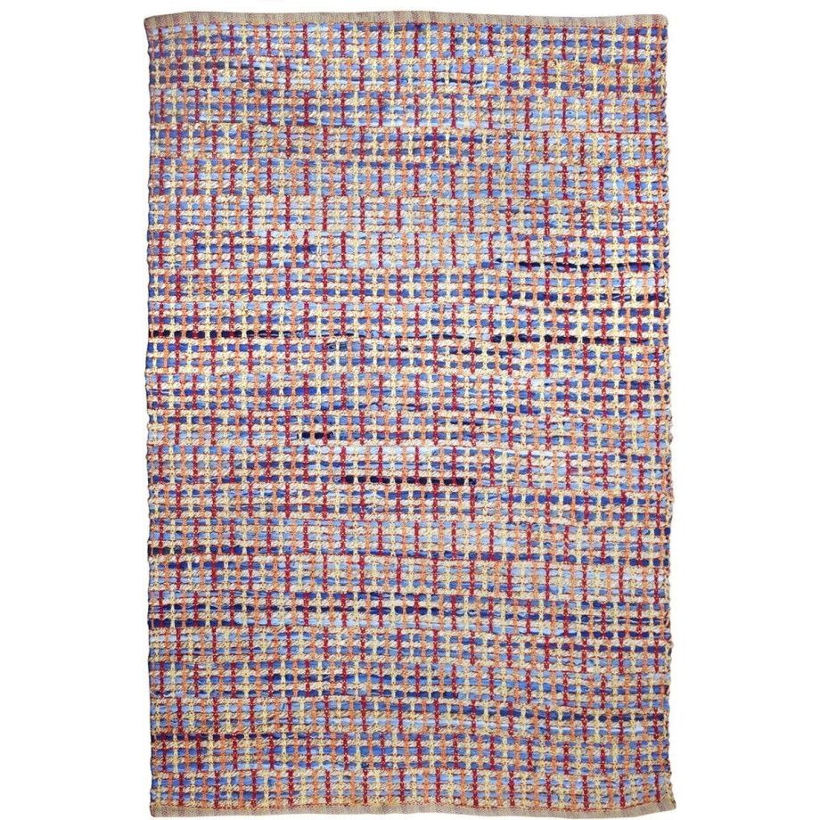 Kayoom met de hand gevlochten vloerkleed 160 x 230 Multikleur afbeelding 1