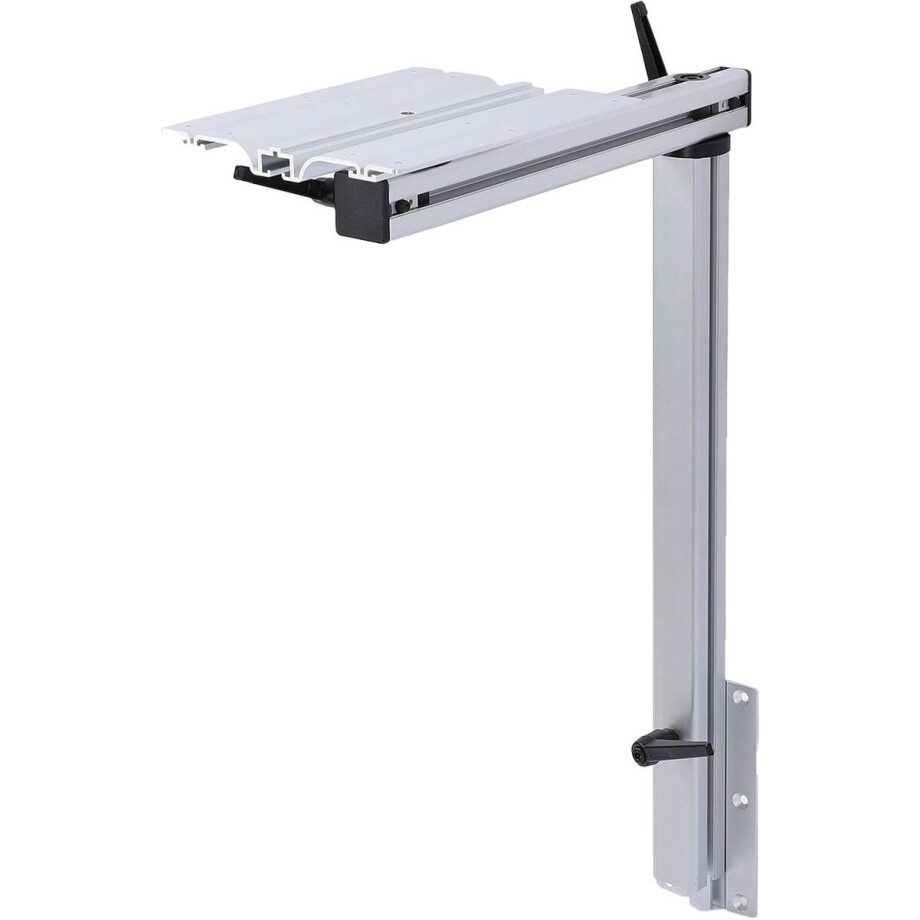 JHubers Goods - 360 Graden Rotatie Tafelpoot Aluminiumlegering, Wit - Eenvoudige Montage - Verwijderbare Tafelpoot - Opklapbaar Tafelblad - Jachten Ponton Truck Reistrailer - Duurzaam Design afbeelding 1