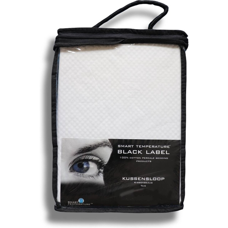 Smart Temperature - Black label Kussensloop - Wit Smart Temperature - Black label Kussensloop - Wit afbeelding 1