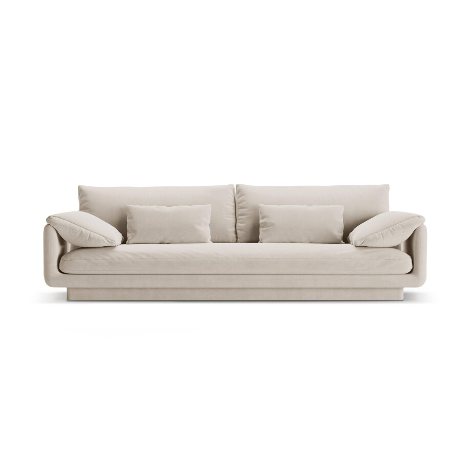 4-zitsbank Torino velvet | Micadoni afbeelding 1