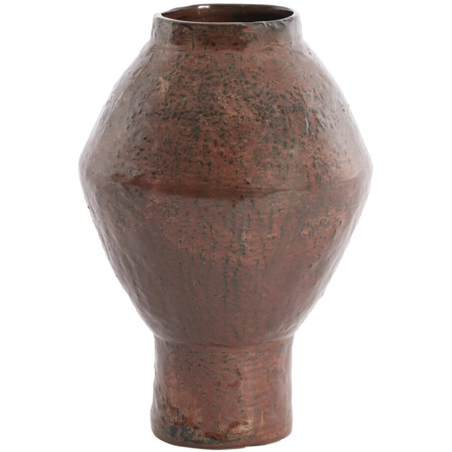 Light & Living - Vaas VASORA - Ø22.5x33 cm - Bruin afbeelding 1