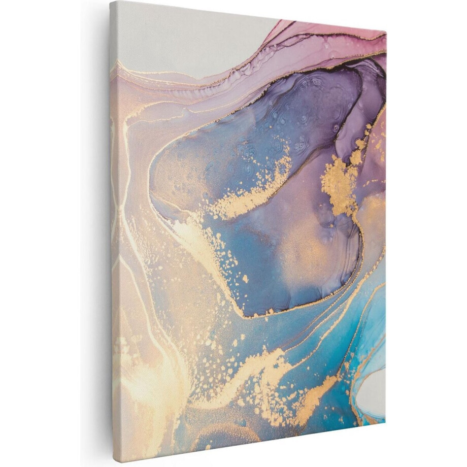 Artaza - Canvas Schilderij - Abstracte Kunst van Marmer - 80x100 - Groot - Foto Op Canvas - Canvas Print Artaza - Canvas Schilderij - Abstracte Kunst van Marmer - 80x100 - Groot - Foto Op Canvas - Canvas Print afbeelding 1