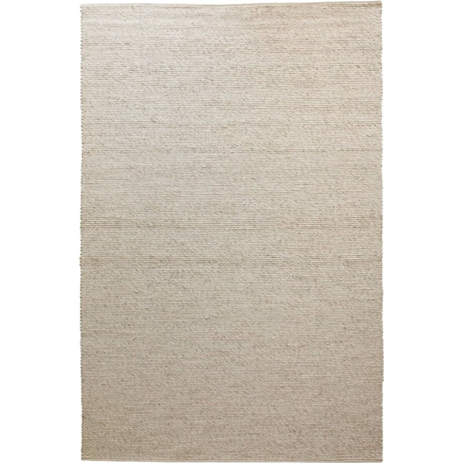 Rowico Home Auckland Wollen Vloerkleed - Handgeknoopt - Groot Kleed - Scandinavisch - Woonkamer - Slaapkamer - Beige - 290 x 200 cm afbeelding 1