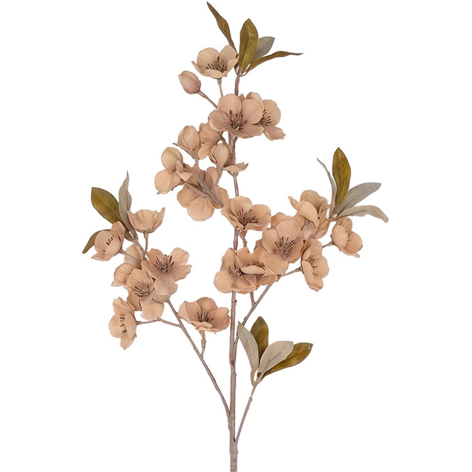 Clayre & Eef Kunstbloem Beige Kunststof afbeelding 1