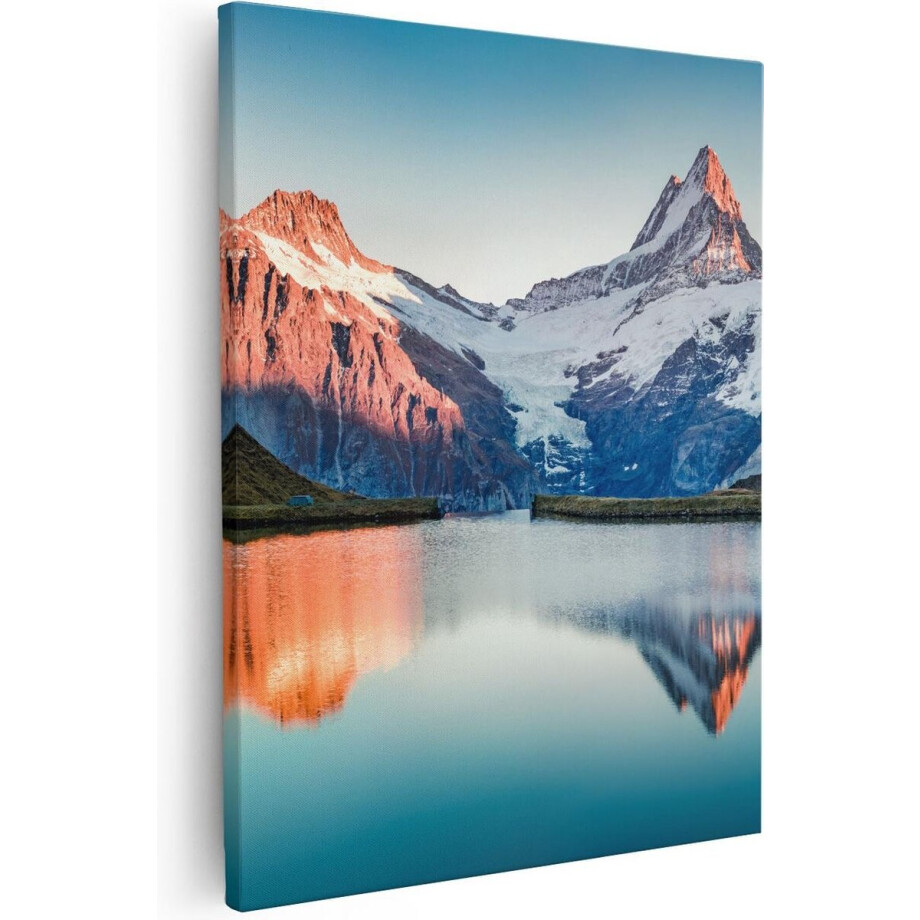 Artaza Canvas Schilderij Landschap - 40x50 cm - Wanddecoratie Natuur - Muurdecoratie Zonsondergang - Schilderijen Op Canvas Woonkamer Artaza Canvas Schilderij Landschap - 40x50 cm - Wanddecoratie Natuur - Muurdecoratie Zonsondergang - Schilderijen Op Canvas Woonkamer afbeelding 1