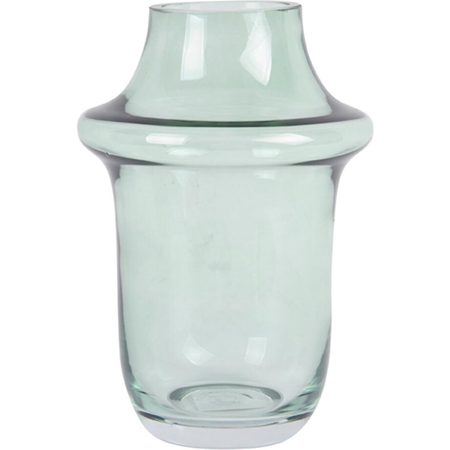 Present Time Vaas Prestige - Glas Jungle Groen - 15x20cm - Scandinavisch Present Time Vaas Prestige - Glas Jungle Groen - 15x20cm - Scandinavisch afbeelding 1