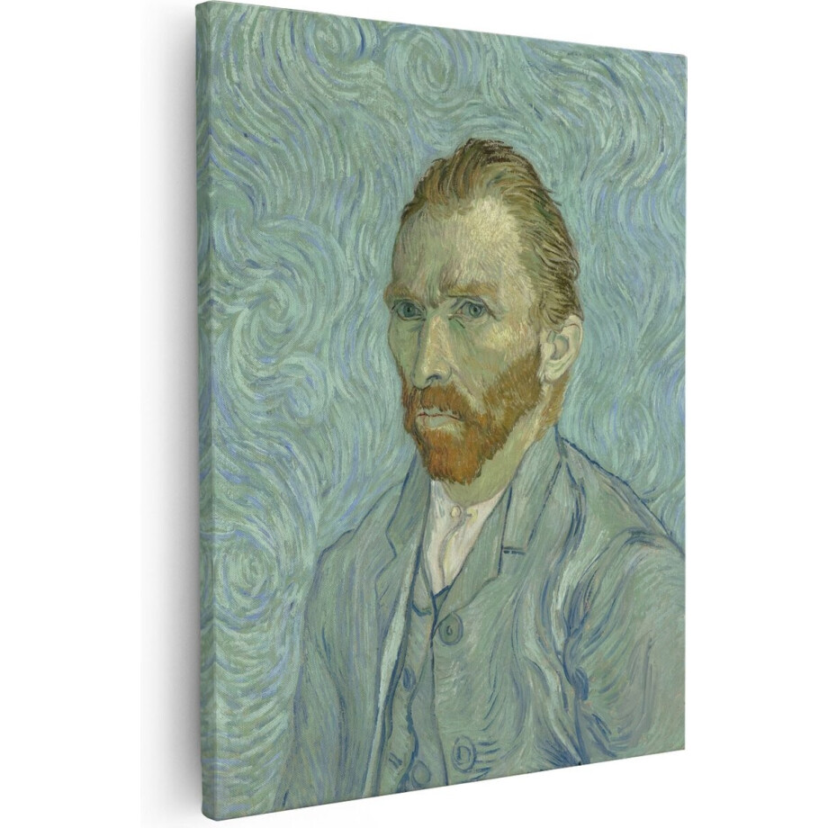 Artaza Canvas Schilderij Portret Van Gogh - 40x50 cm - Muurdecoratie Oude Meesters - Wanddecoratie Klassiek - Kamer Accessoires Artaza Canvas Schilderij Portret Van Gogh - 40x50 cm - Muurdecoratie Oude Meesters - Wanddecoratie Klassiek - Kamer Accessoires afbeelding 1