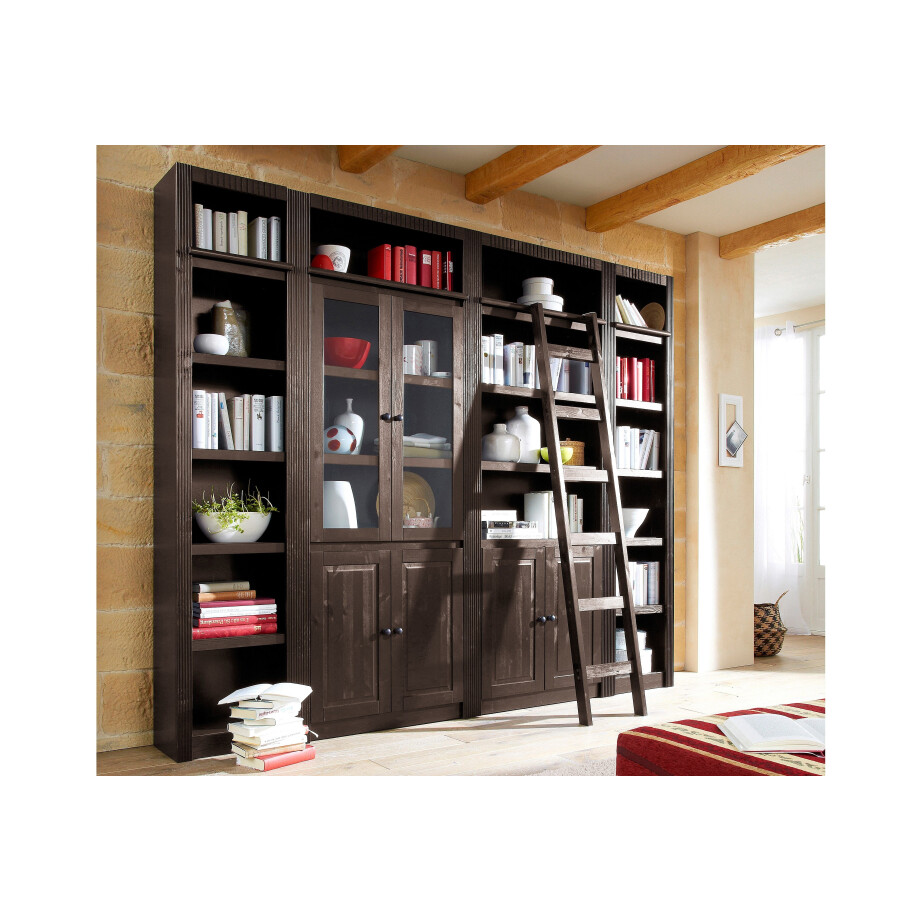 Home affaire Kastenwand Bergen van mooi massief grenenhout, breedte 255 cm (1 stuk) afbeelding 1