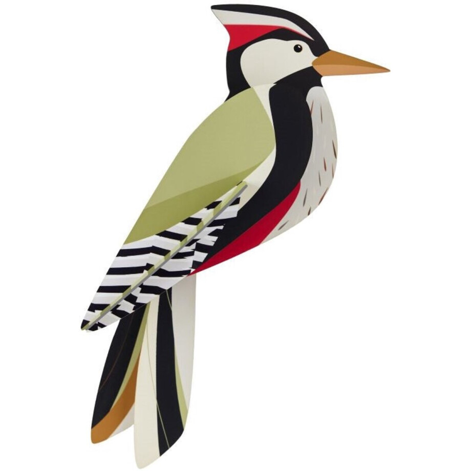 Studio Roof wanddecoratie vogel Woodpecker afbeelding 1