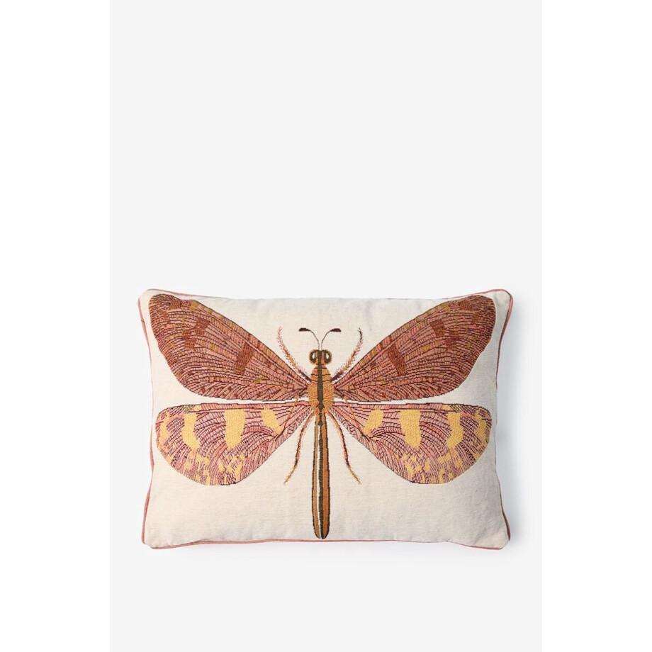 Sissy-Boy - Oranje jacquard kussen dragonfly afbeelding 1