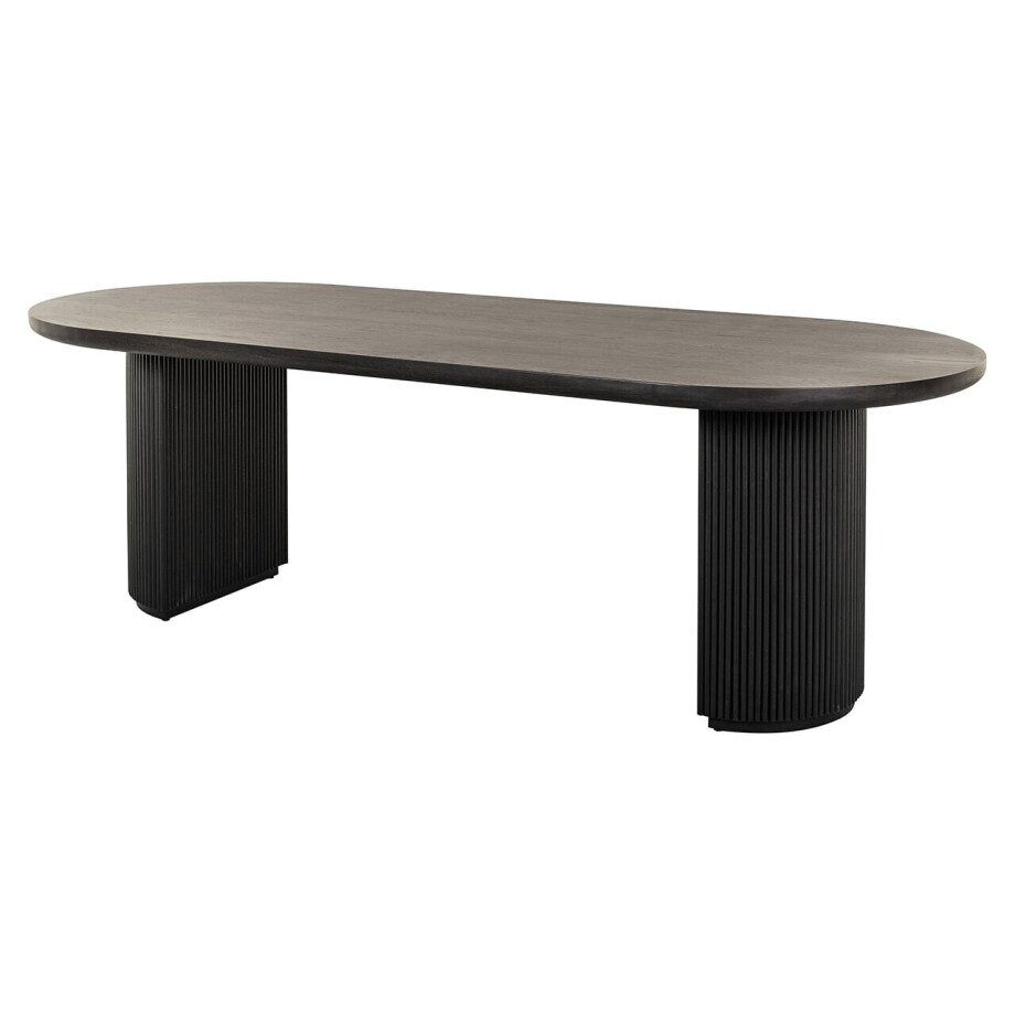 Richmond Ovale Eettafel 'Kingston' Eiken, 240 x 100cm Richmond Ovale Eettafel 'Kingston' Eiken, 240 x 100cm afbeelding