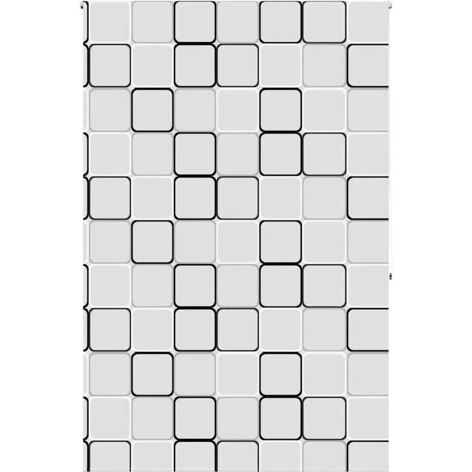 vidaXL - Doucherolgordijn - 150x240 - cm - stofbreedte - 146 - cm afbeelding 1