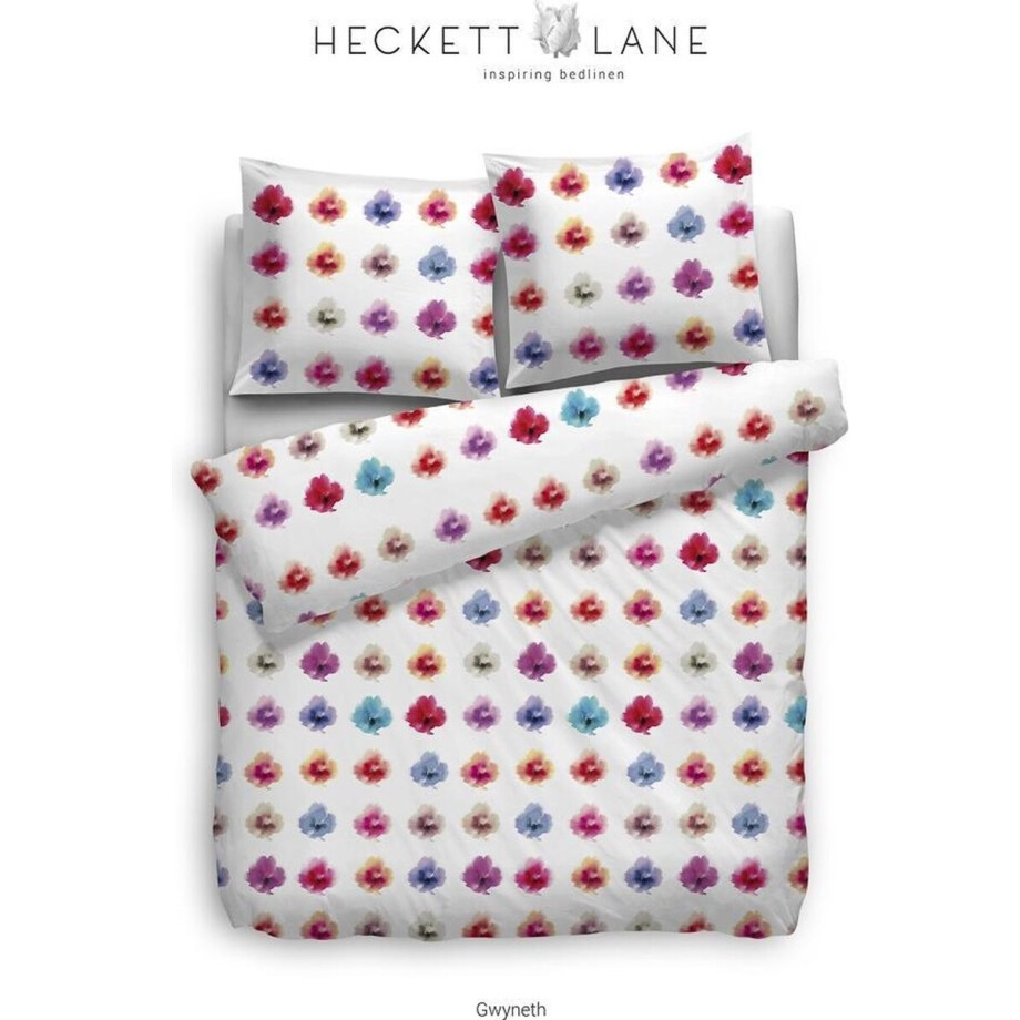 Heckett & Lane Gwyneth Dekbedovertrek - Lits-jumeaux - 240x200/220 cm - Wit Heckett & Lane Gwyneth Dekbedovertrek - Lits-jumeaux - 240x200/220 cm - Wit afbeelding 1