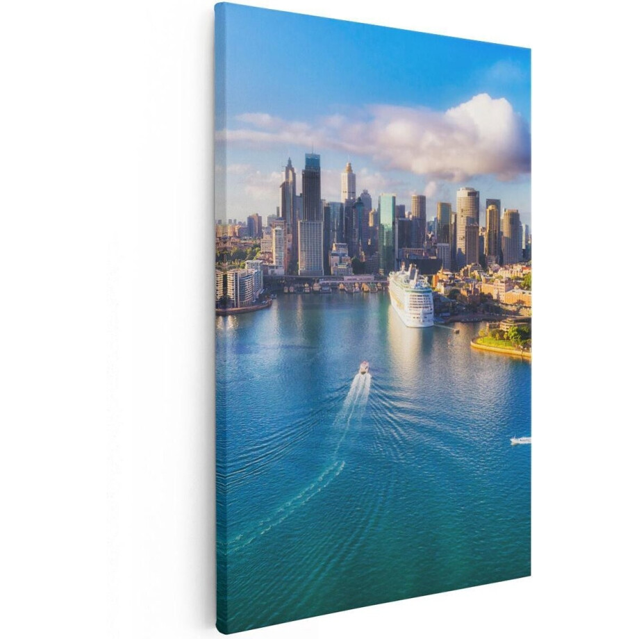 Artaza Canvas Schilderij Sydney Stad bij de Haven - 20x30 - Klein - Foto Op Canvas - Canvas Print Artaza Canvas Schilderij Sydney Stad bij de Haven - 20x30 - Klein - Foto Op Canvas - Canvas Print afbeelding 1