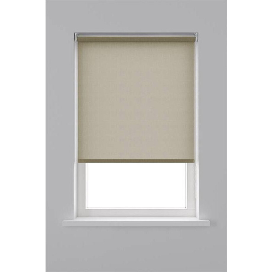 Decosol rolgordijn lichtdoorlatend - 150x190 cm - taupe afbeelding 1
