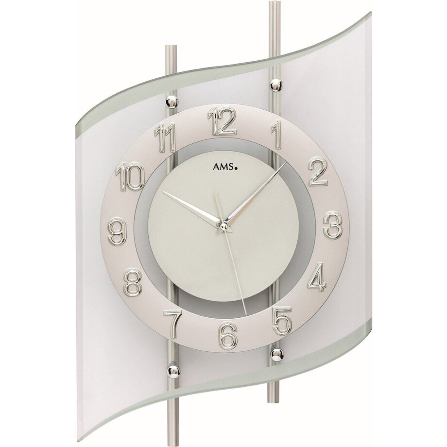 Wandklok radiogestuurd AMS - 5506 afbeelding 1