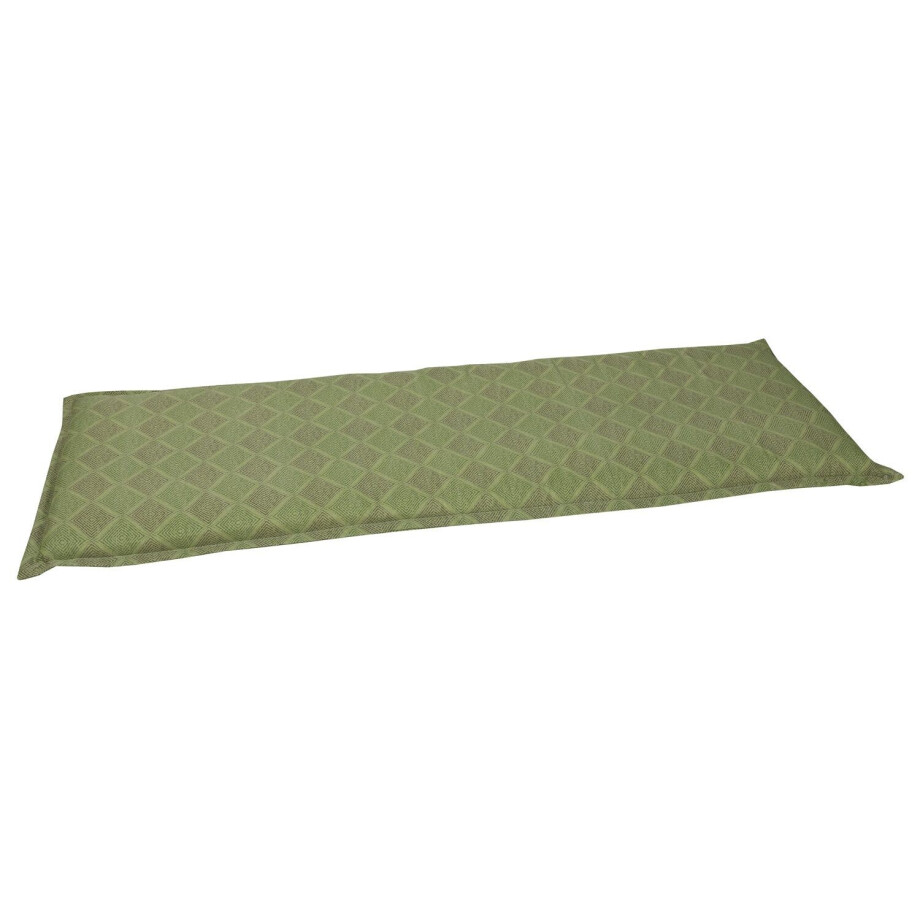GO-DE Textil Tuinkussen (3-zitsbankkussen, Groen) afbeelding 1
