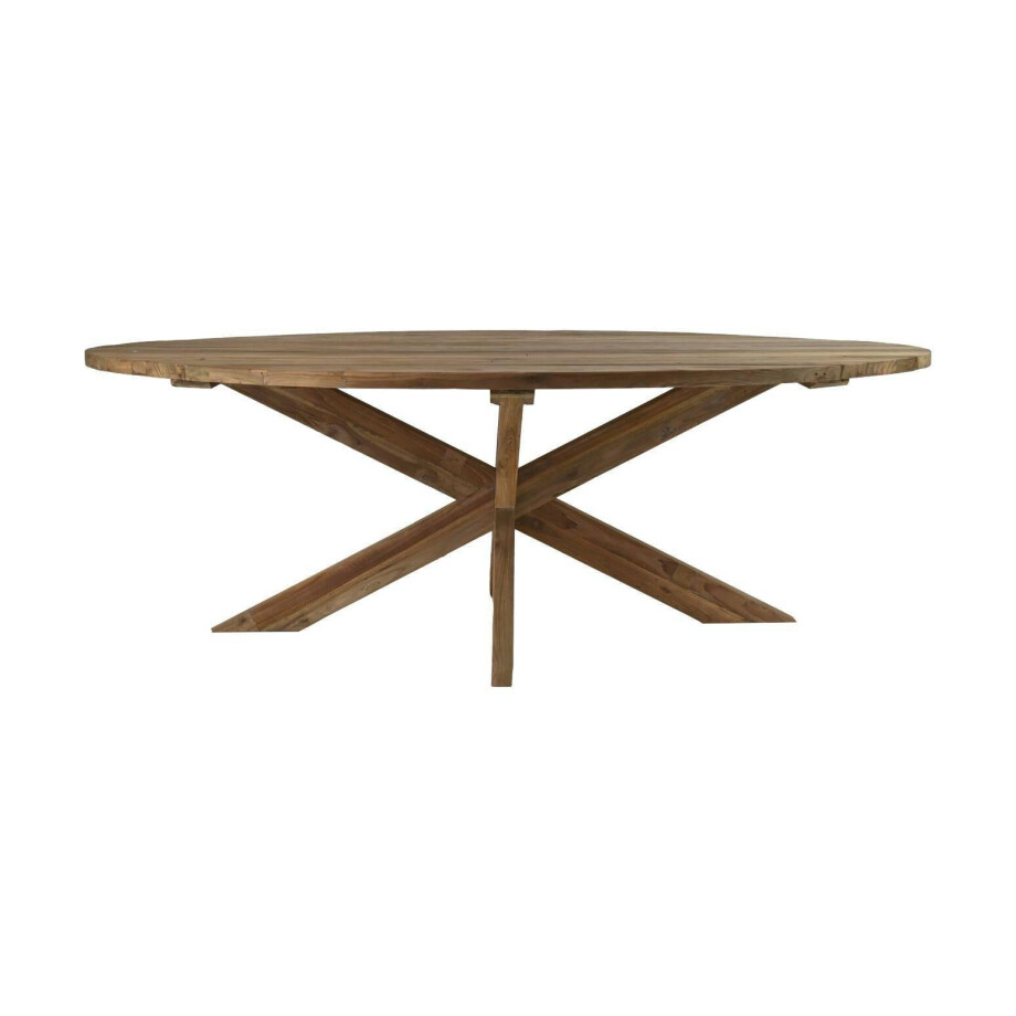 Ovale Tuintafel Kruispoot | HSM Collection afbeelding 1