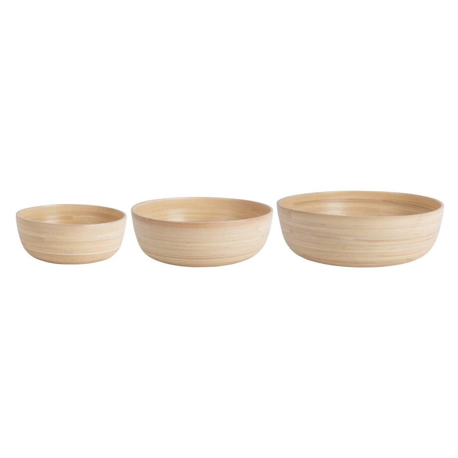 Set van 3 kommen Puro rond | Present Time afbeelding 1