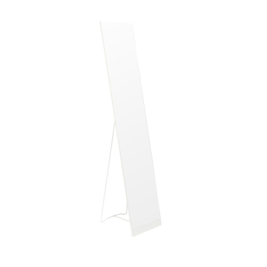 ZILT Staande Spiegel 'Xander' 147.5 x 30.5cm, kleur Wit ZILT Staande Spiegel 'Xander' 147.5 x 30.5cm, kleur Wit afbeelding 1