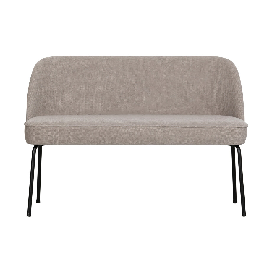 WOOOD Eetkamerbank 'Vogue' Woven, kleur Zand WOOOD Eetkamerbank 'Vogue' Woven, kleur Zand afbeelding 1