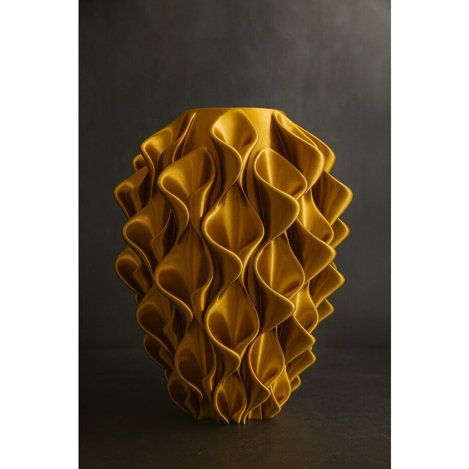 Luxe 3D Print Vaas 21 cm – Modern Interieurdesign – Lichtgewicht & Duurzaam afbeelding 1