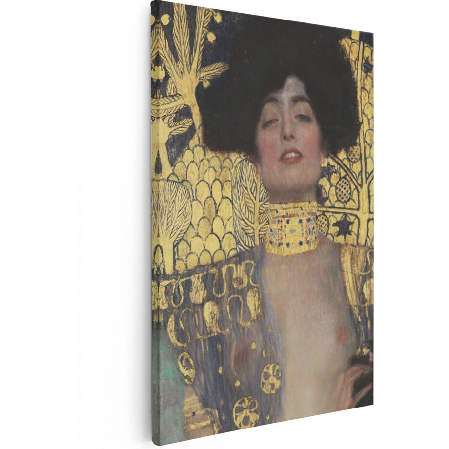 Artaza Canvas Schilderij Judith I - Gustav Klimt - 20x30 - Klein - Kunst - Canvas Print afbeelding 1