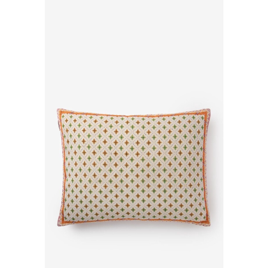 Sissy-Boy - Groen geruit jacquard kussen afbeelding 1