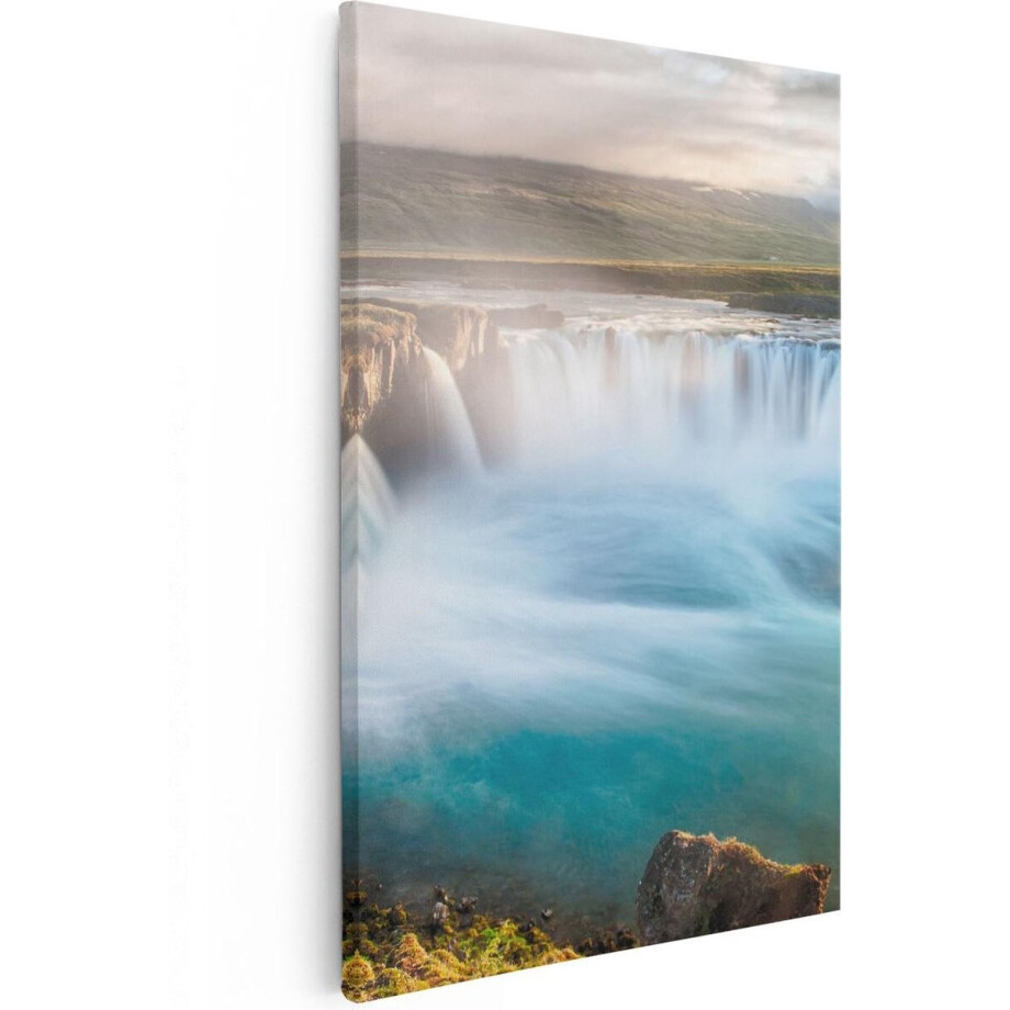 Artaza Canvas Schilderij IJsland - 20x30 cm - Klein - Wanddecoratie Waterval - Muurdecoratie Woonkamer - Kamer Accessoires Landschap Artaza Canvas Schilderij IJsland - 20x30 cm - Klein - Wanddecoratie Waterval - Muurdecoratie Woonkamer - Kamer Accessoires Landschap afbeelding 1
