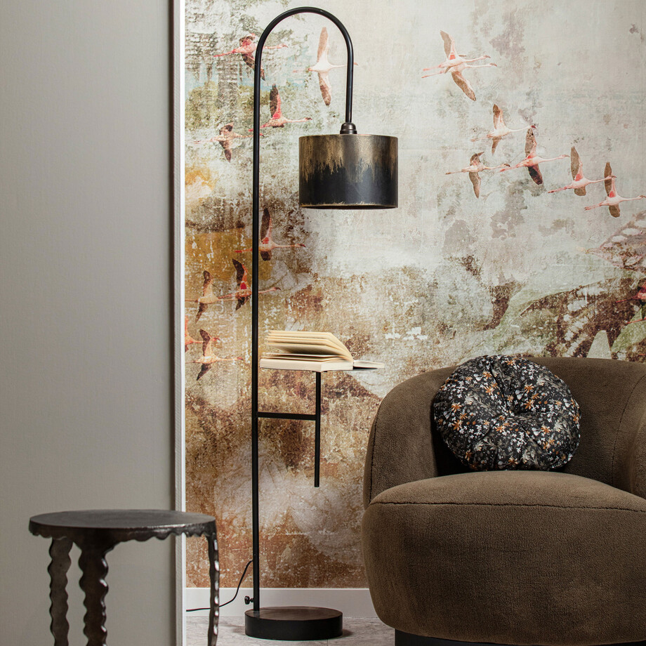 BePureHome Vloerlamp 'Blackout', kleur Zwart afbeelding 1
