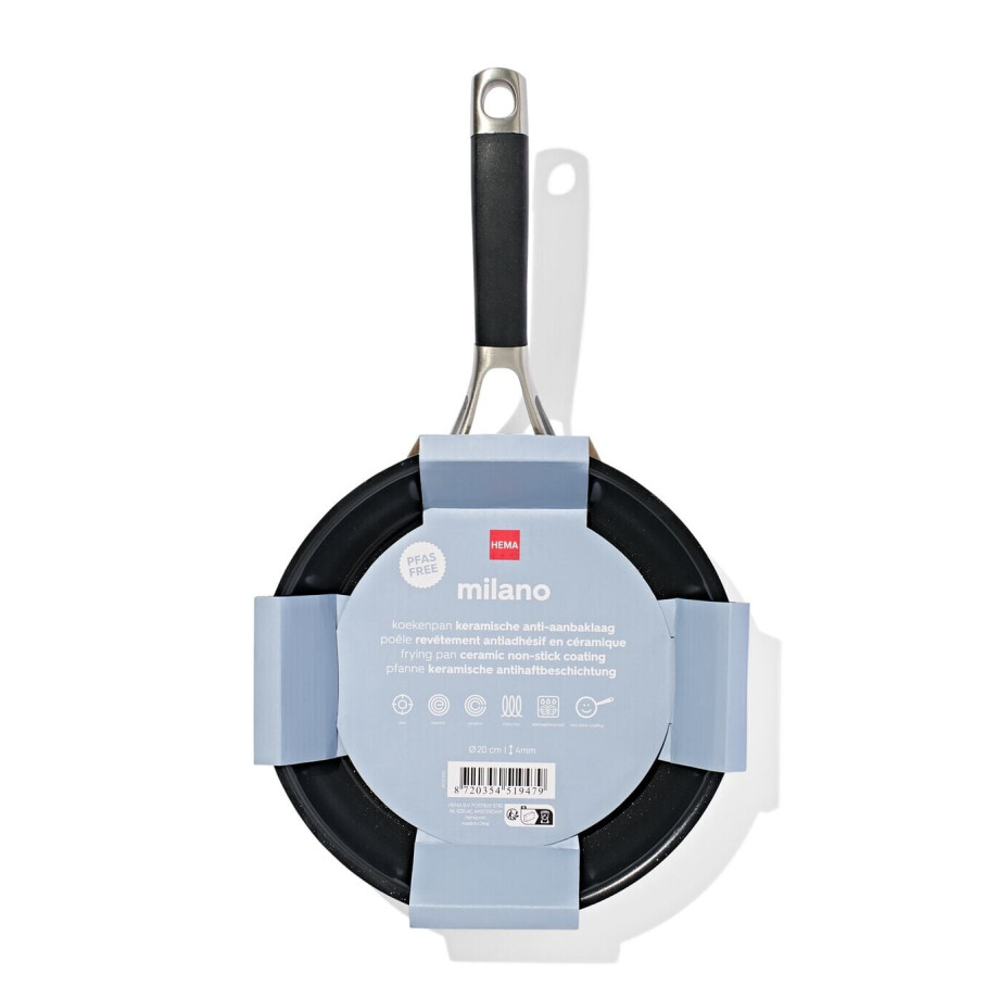 HEMA HEMA Koekenpan Ø20cm Milano PFAS-vrij afbeelding 