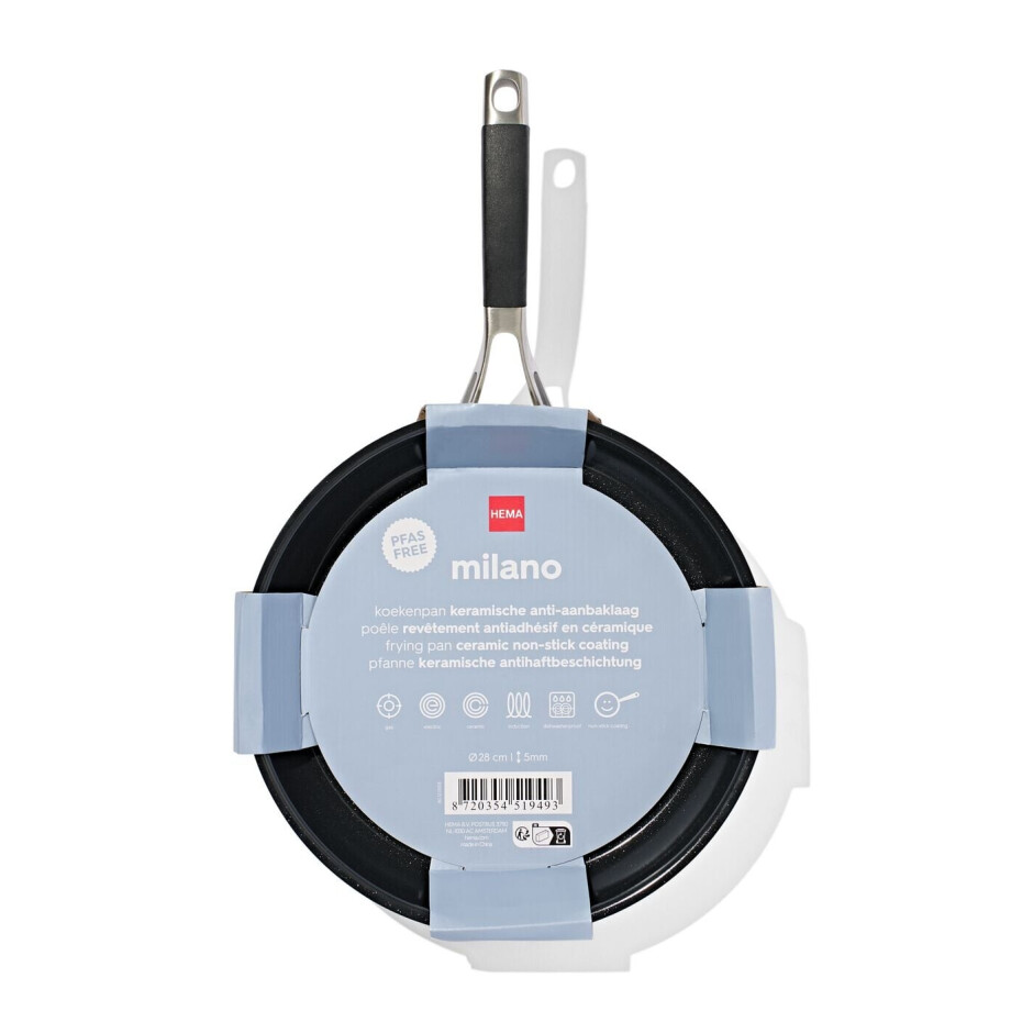 HEMA HEMA Koekenpan Ø28cm Milano PFAS-vrij afbeelding 