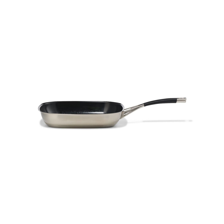 HEMA HEMA Grillpan ⌀24cm Keramisch Milano PFAS-vrij (metaal) HEMA HEMA Grillpan ⌀24cm Keramisch Milano PFAS-vrij (metaal) afbeelding 1