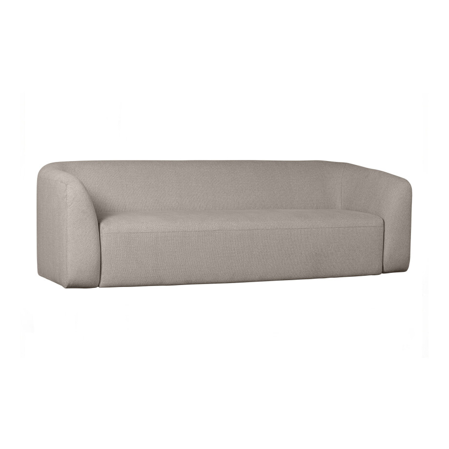 WOOOD 3-zits Bank 'Sloping' kleur Off White Melange WOOOD 3-zits Bank 'Sloping' kleur Off White Melange afbeelding 1