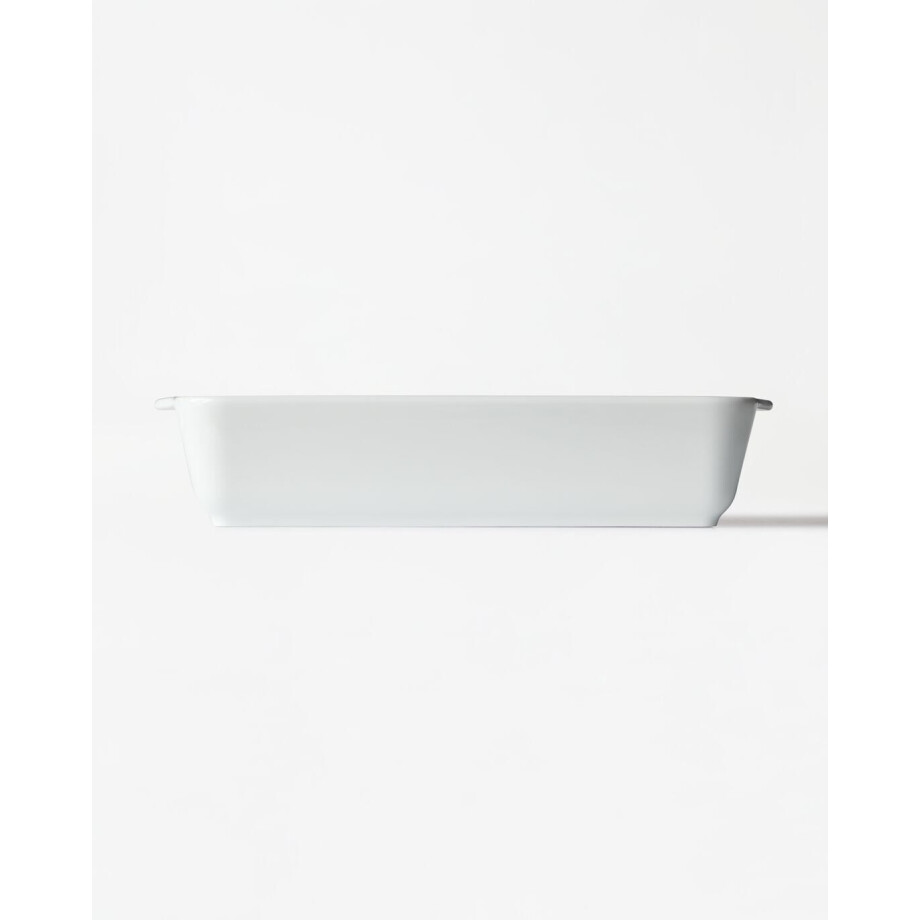 HEMA HEMA Ovenschaal 26x15cm Billiet Porselein PFAS-vrij (wit) afbeelding 1